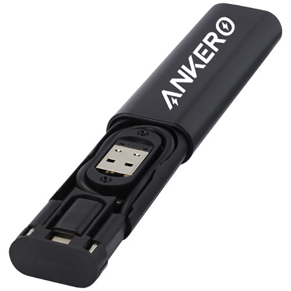 کابل تبدیل USB-C/USB به Lightning/USB-C/Micro USB انکرو مدل A8890 طول 0.3 متر