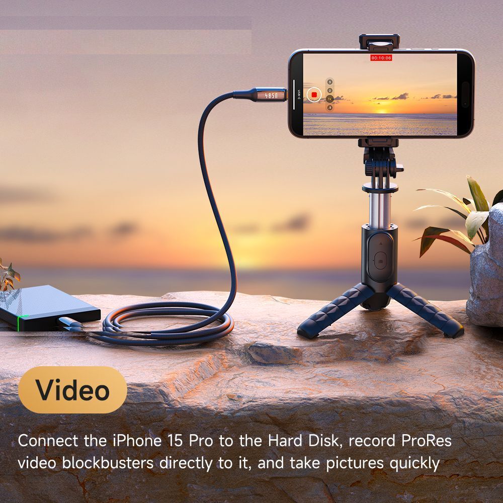 کابل USB-C مک دودو مدل 240W USB 4 طول 1.2 متر