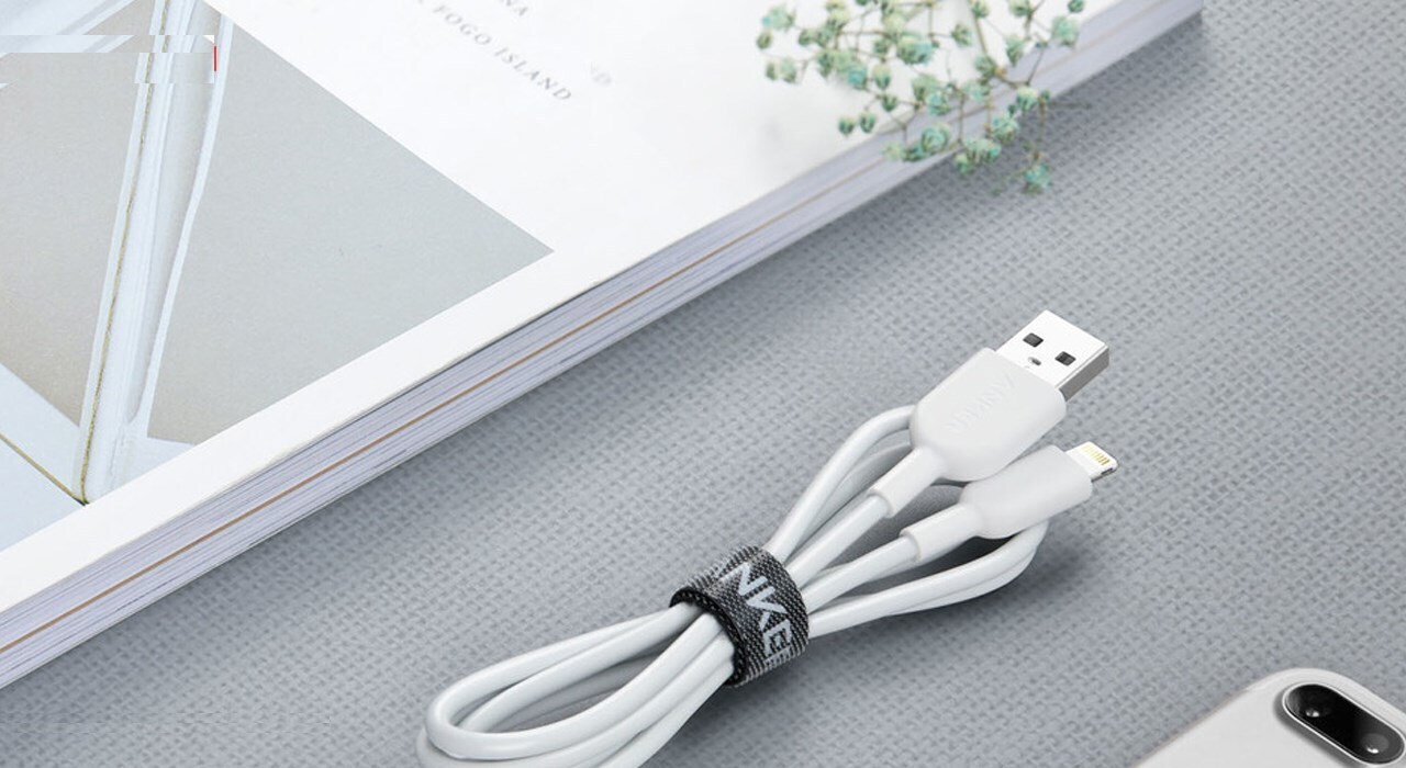 کابل تبدیل USB به لایتنینگ انکر مدل A8432 طول 0.9 متر