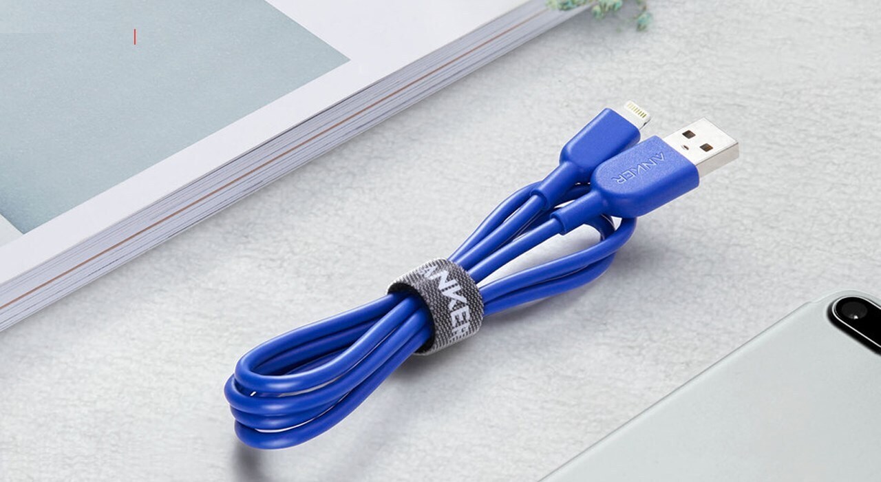 کابل تبدیل USB به لایتنینگ انکر مدل A8432 طول 0.9 متر
