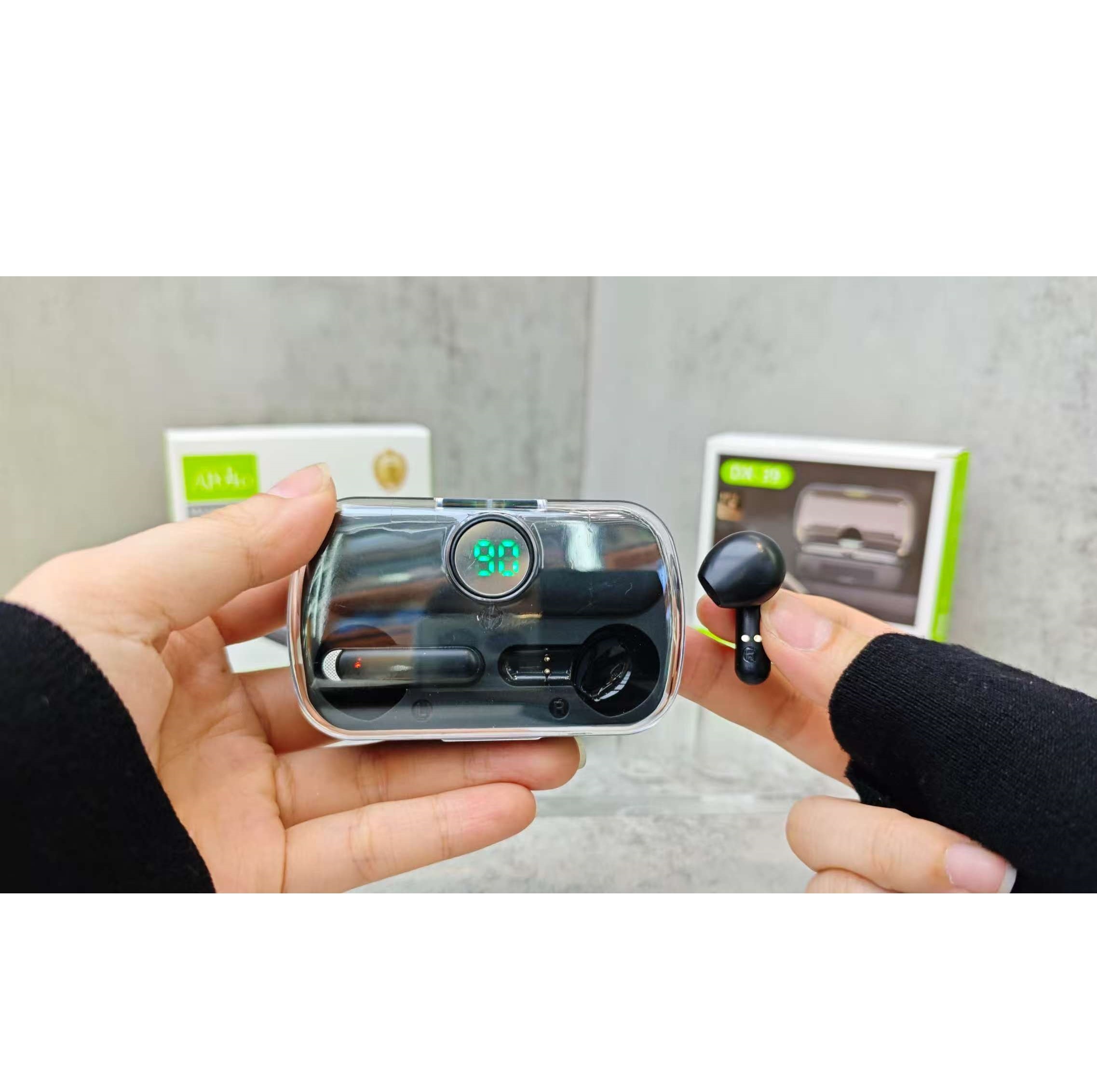 هدفون بلوتوثی موزیک آپولو مدل True Wireless DX-39