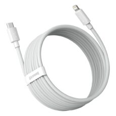 کابل تبدیل USB-C به لایتنینگ باسئوس مدل Superior PD  طول 1.5 متر بسته دو عددی