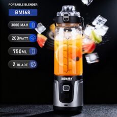 شیکر شارژی بیسمارک مدل BM168 گنجایش 0.75 لیتر
