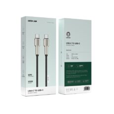 کابل تبدیل USB-C به USB-C گرین لاین مدل Braided طول ۱ متر