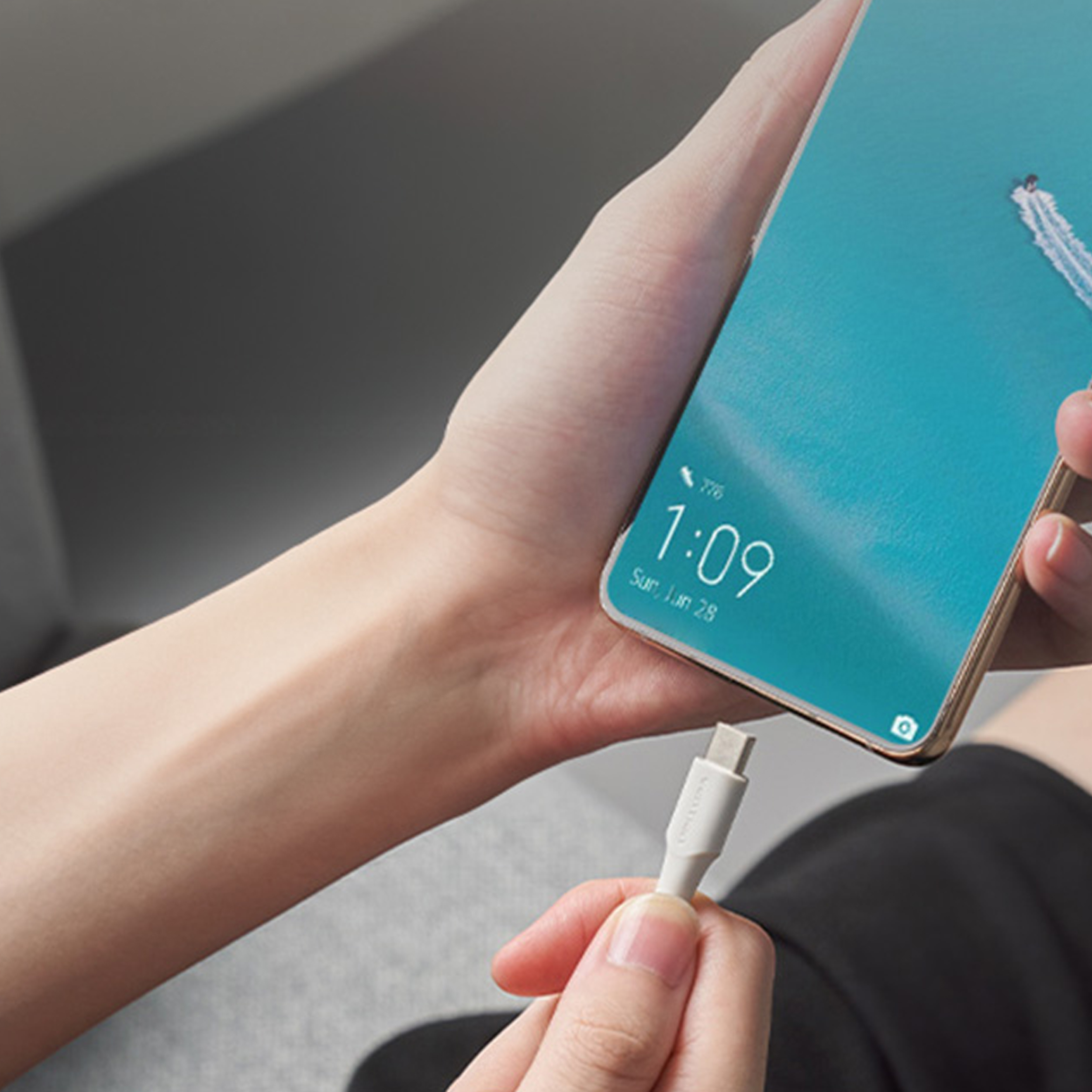 کابل تبدیل USB-A به USB-C ونشن مدل CTHWH طول 2 متر