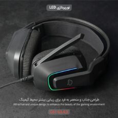 هدفون گیمینگ تسکو مدل  GH 5143 Phantomus RGB