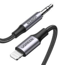 مبدل Lightning به جک 3.5mm یوگرین مدل US315-70509 طول 1 متر