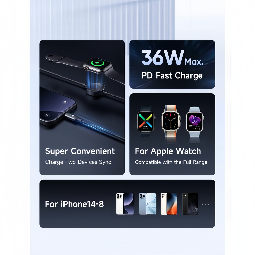 کابل تبدیل لایتنینگ به USB-C مک دودو مدل CA-568 طول 1.5 متر