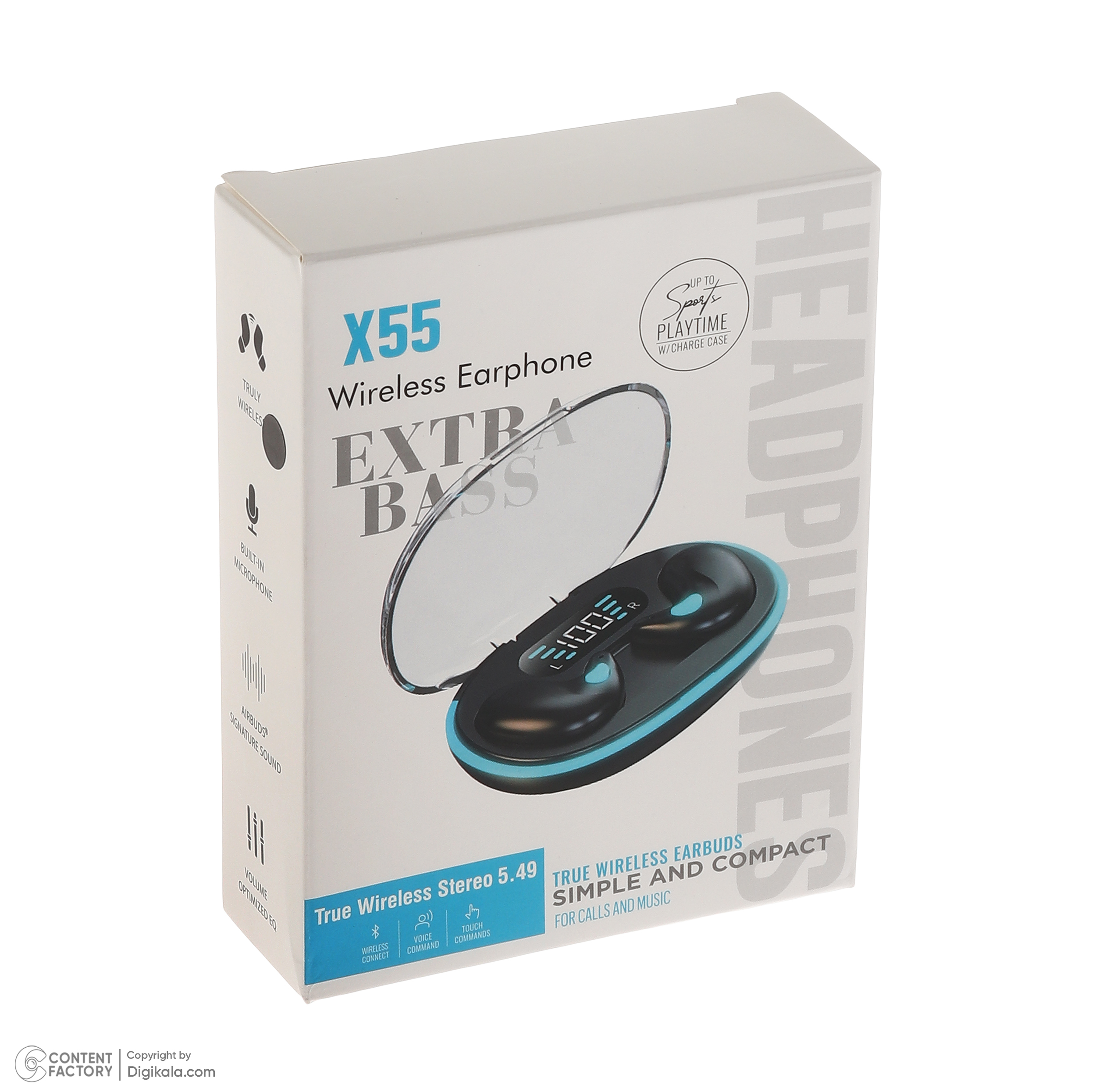 هدفون بلوتوثی مدل X55