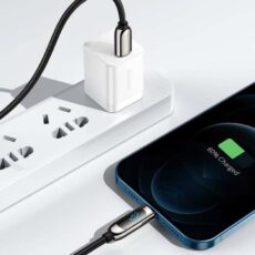 کابل تبدیل USB-C به لایتنینگ باسئوس مدل  CATLSK 20W PD طول 1 متر