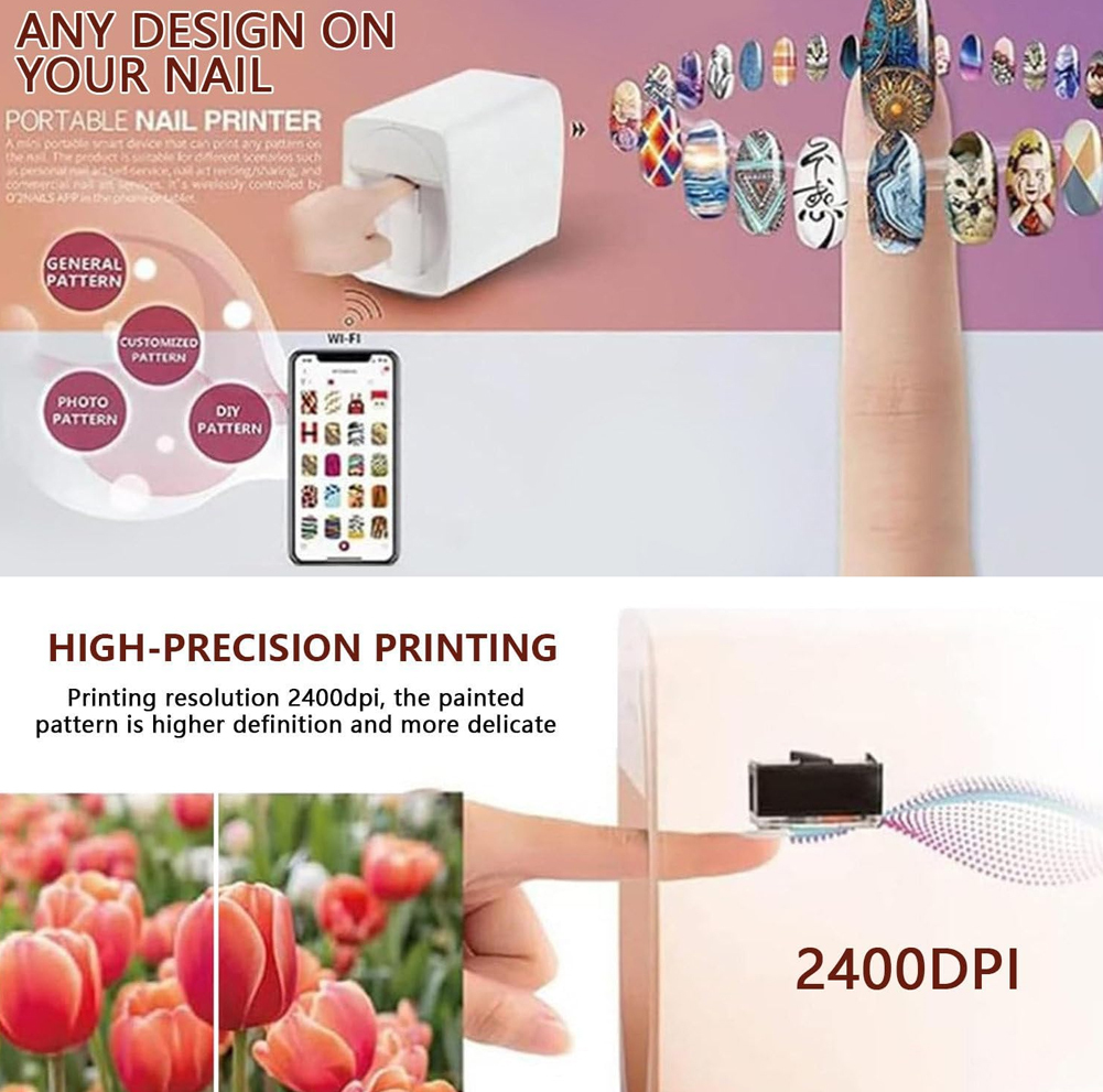 پرینتر ناخن مدل Smart Nail