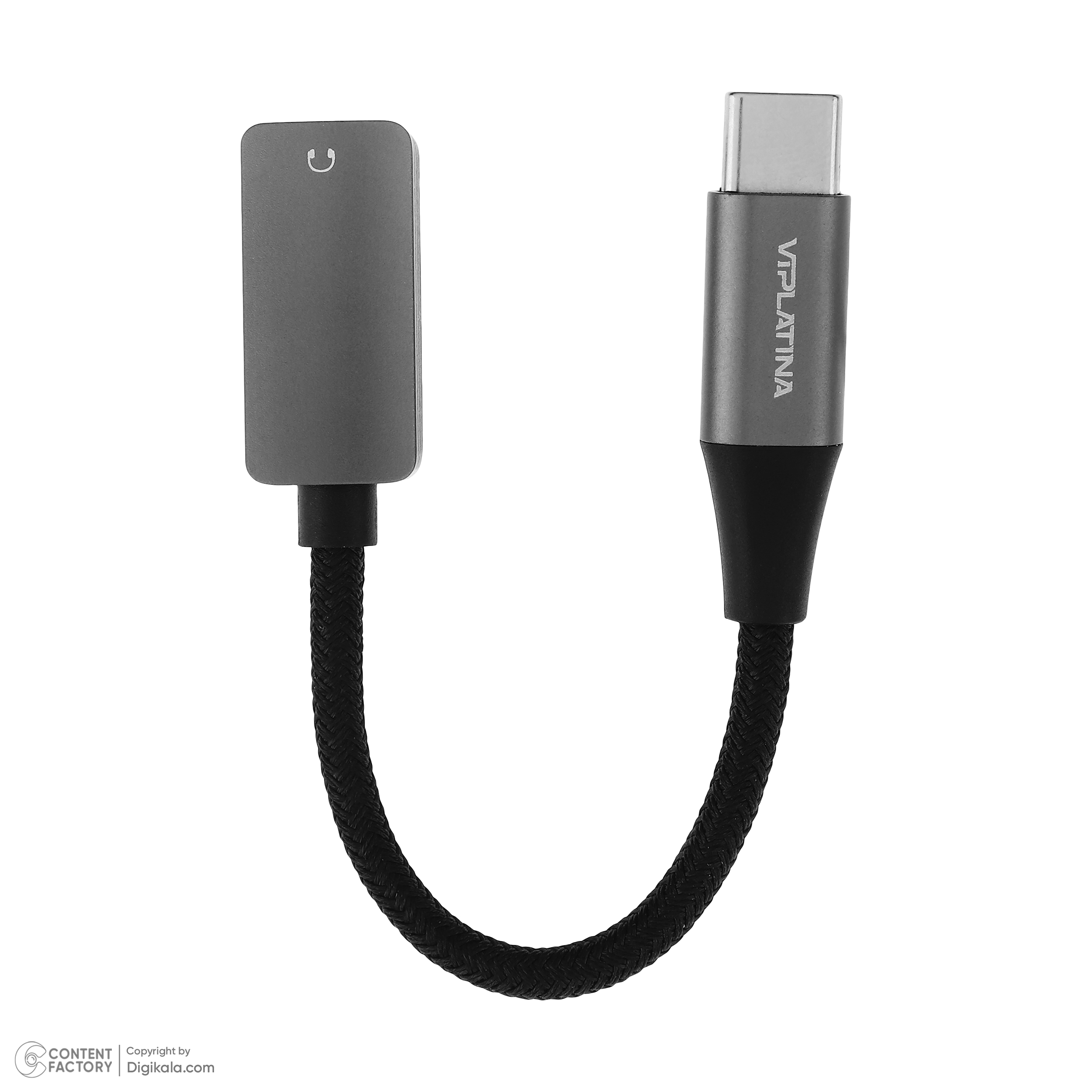 مبدل USB-C به جک 3.5 میلی‌متری وی آی پلاتینا مدل VX13