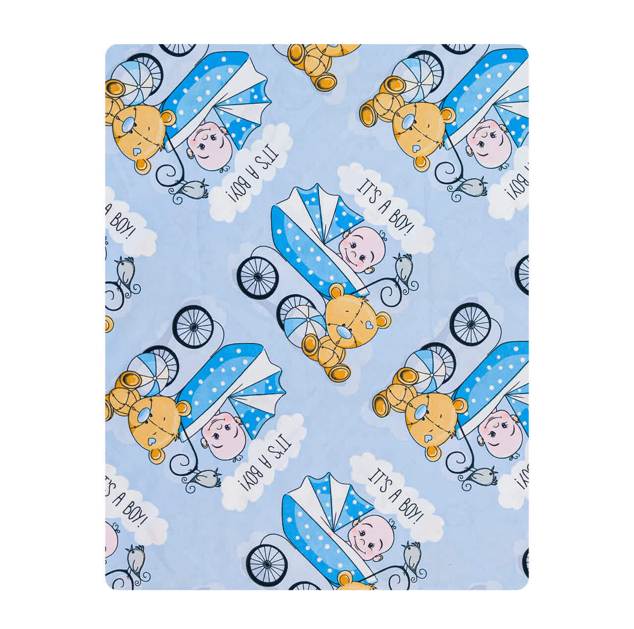 ملحفه کودک آدنو مدل Baby کد CH163 سایز 100x150 سانتی متر
