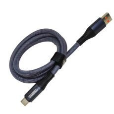 کابل تبدیل USB به USB-C پاور کیت مدل COTTON FAST CHARGE 6 طول 1 متر