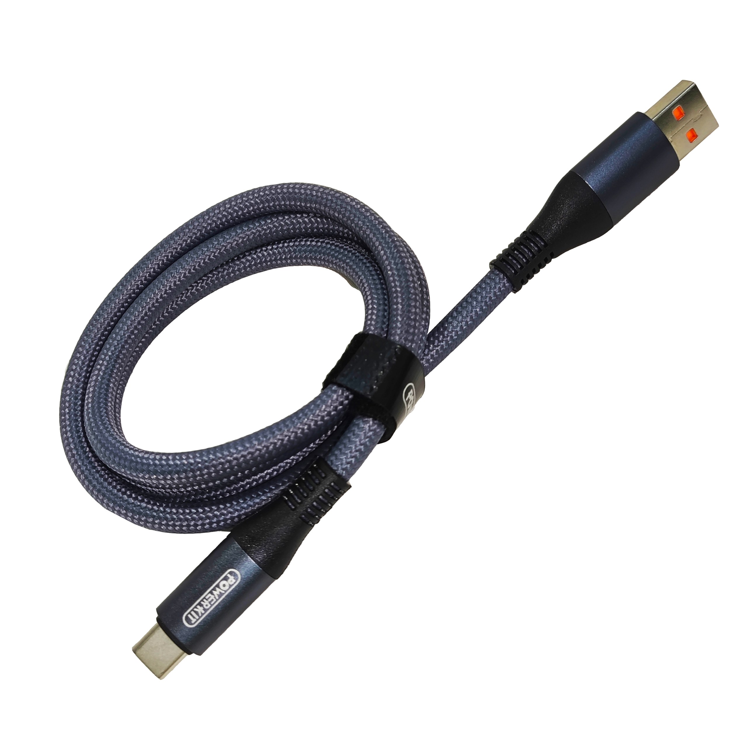 کابل تبدیل USB به USB-C پاور کیت مدل COTTON FAST CHARGE 6 طول 1 متر