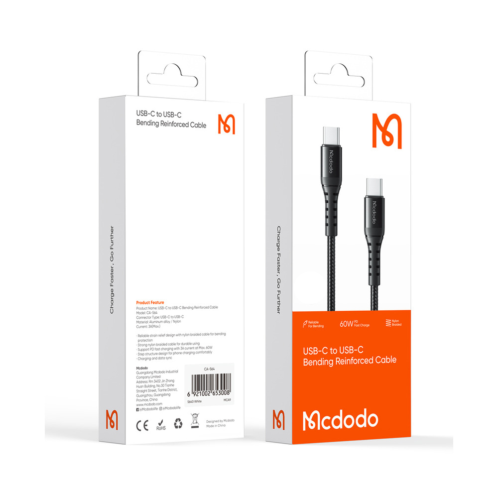کابل USB-C مک دودو مدل CA-564 طول 3 متر
