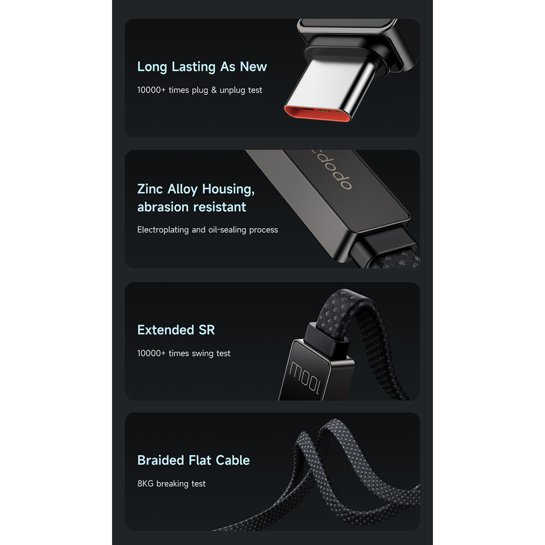 کابل USB-C مک دودو  مدل CA-447 طول 1.2متر