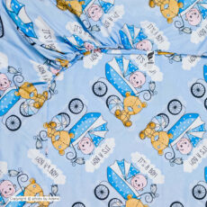 ملحفه کودک آدنو مدل Baby کد CH163 سایز 70x135 سانتی متر