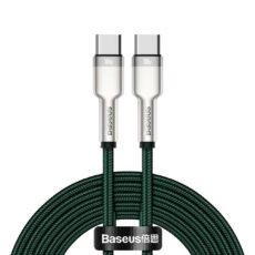 کابل تبدیل USB-C باسئوس مدل Metal Series 100W طول 2 متر