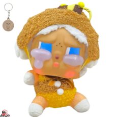 آویز عروسکی ناب سل مدل کرای بیبی ارتفاع 15 سانتی متر CRYBABY NAAB001 به همراه جاسوییچی