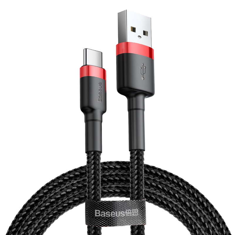 کابل تبدیل USB به USB-C باسئوس مدل CATKLF-B Cafule طول 1 متر
