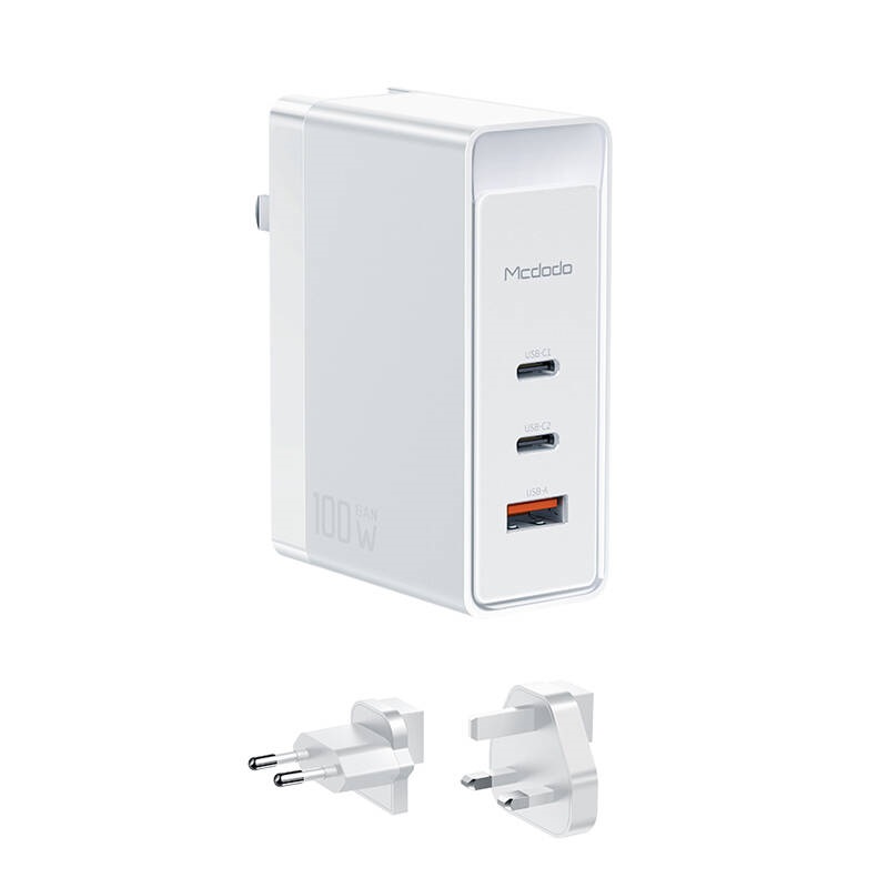 آداپتور شارژر مک دودو مدل CH-810 3Port 5A QC3.0 PD 100W