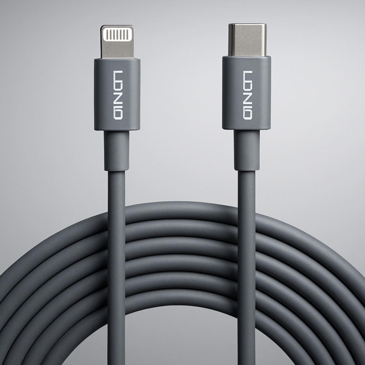 کابل شارژ USB-C به لایتنینگ الدینیو مدل 13pro Max طول 1 متر