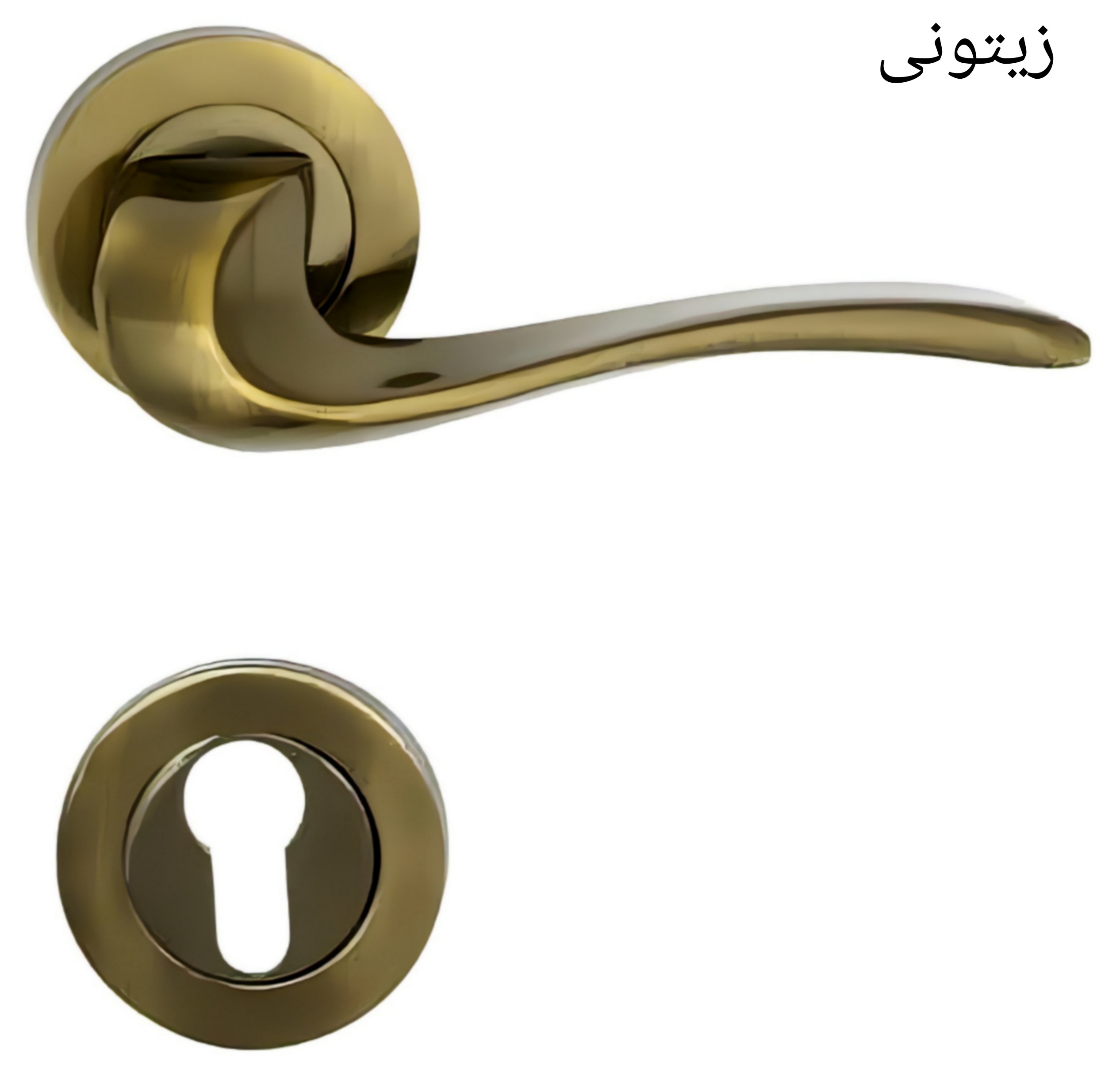 دستگیره در مدل رزت A1 سویچی بسته 2 عددی