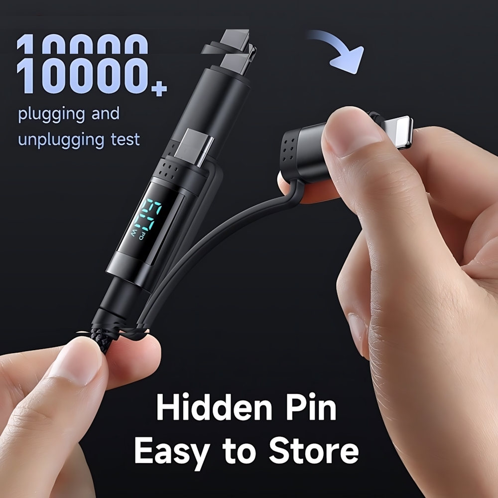 کابل تبدیل USB-C به USB/لایتنینگ مک دودو مدل CA-1990 طول 1.2 متر