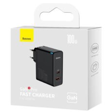 شارژر دیواری باسئوس مدل GaN5 Pro 100W CCGP090201