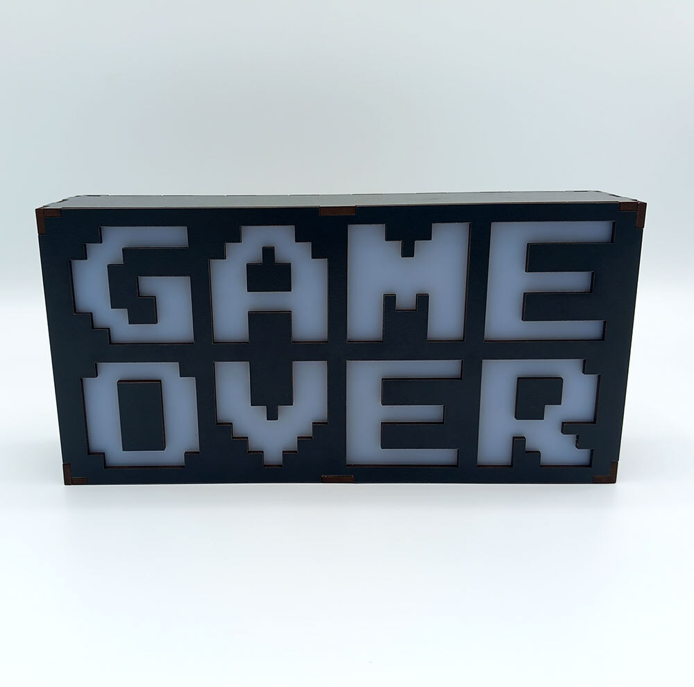 آیکون لایت طرح GAME OVER کد GAS-01