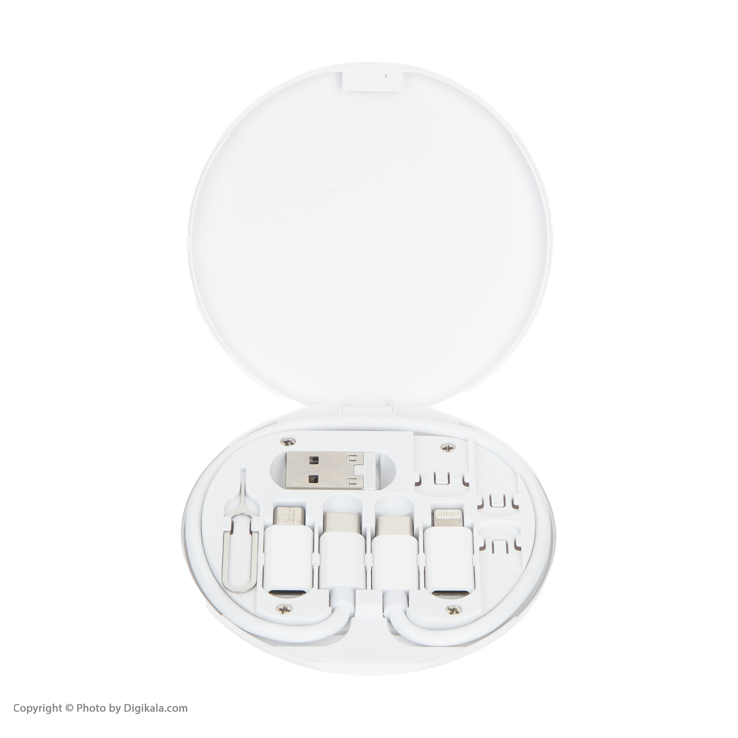 کابل تبدیل USB-C به USB-C / لایتنینگ / USB / micro USB تسکو مدل TCRA 1500 طول 0.22 متر