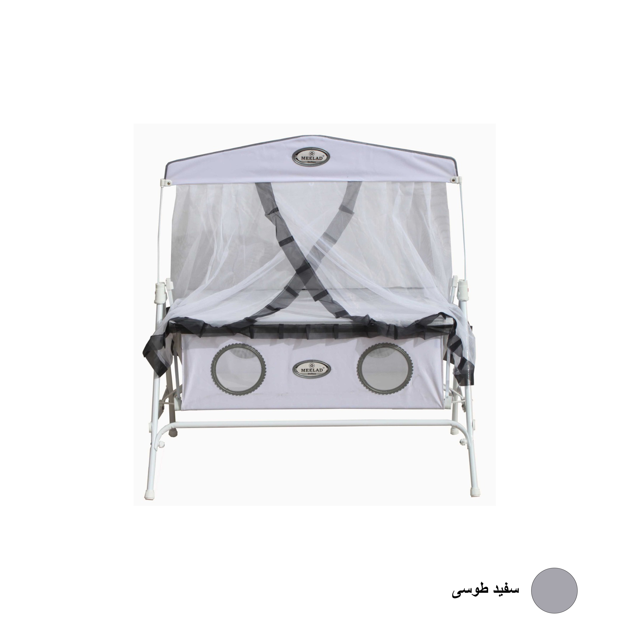 گهواره نوزاد میلاد مدل الگانس کد 001