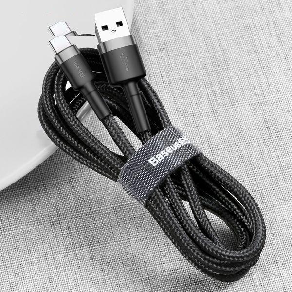 کابل تبدیل USB به USB-C باسئوس مدل Cafule طول 1 متر