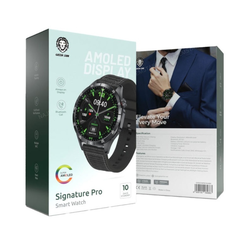 ساعت هوشمند گرین لاین مدل Signature Pro