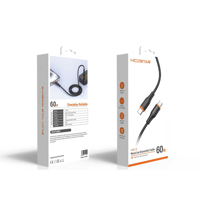 کابل USB-C هایکواستار مدل 115C-C طول 1 متر