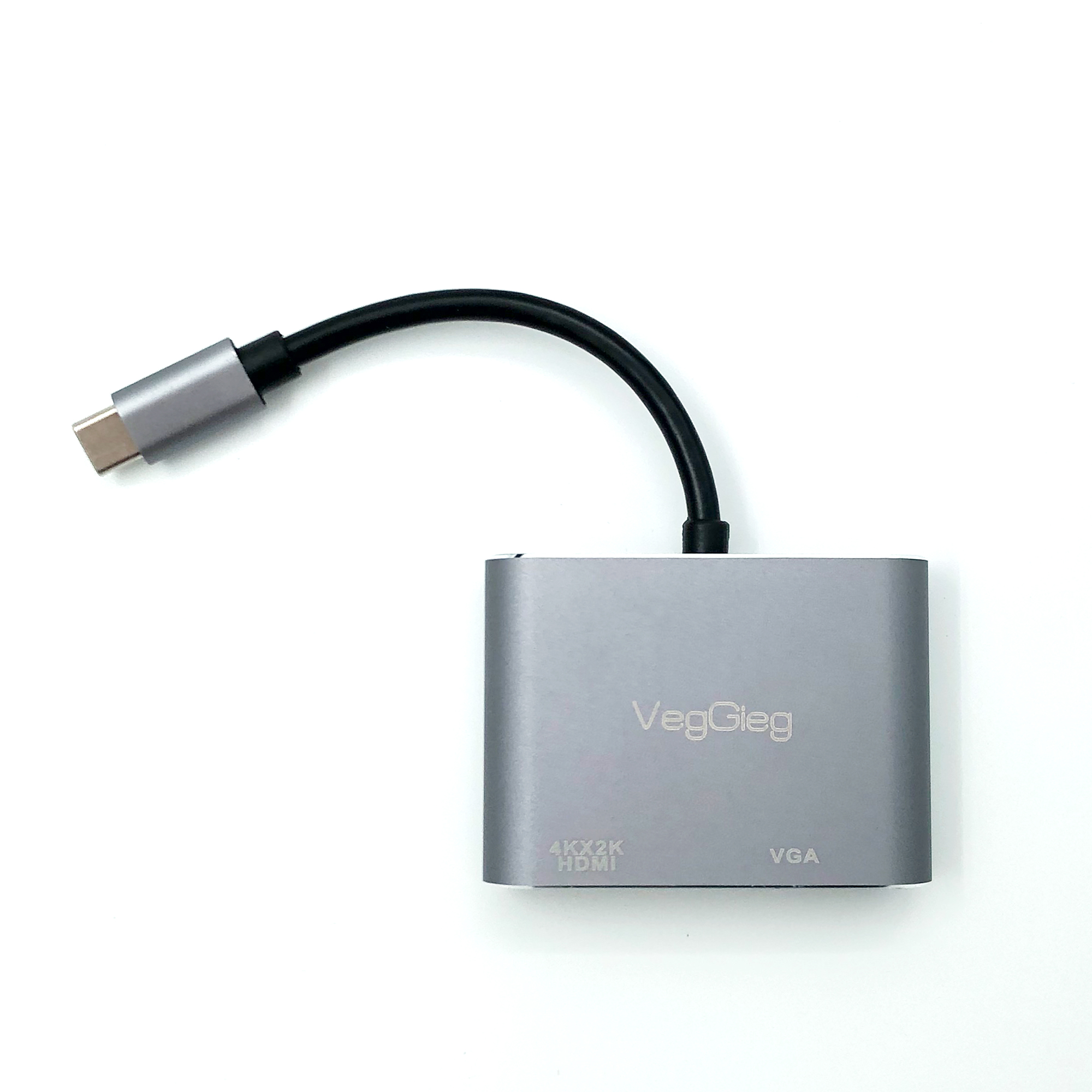 مبدل usb-C به HDMI / VGA وگیگ مدل V-TC02