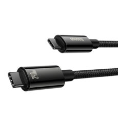 کابل تبدیل USB-C باسئوس مدل (TUNGSTEN  (240W طول 1 متر