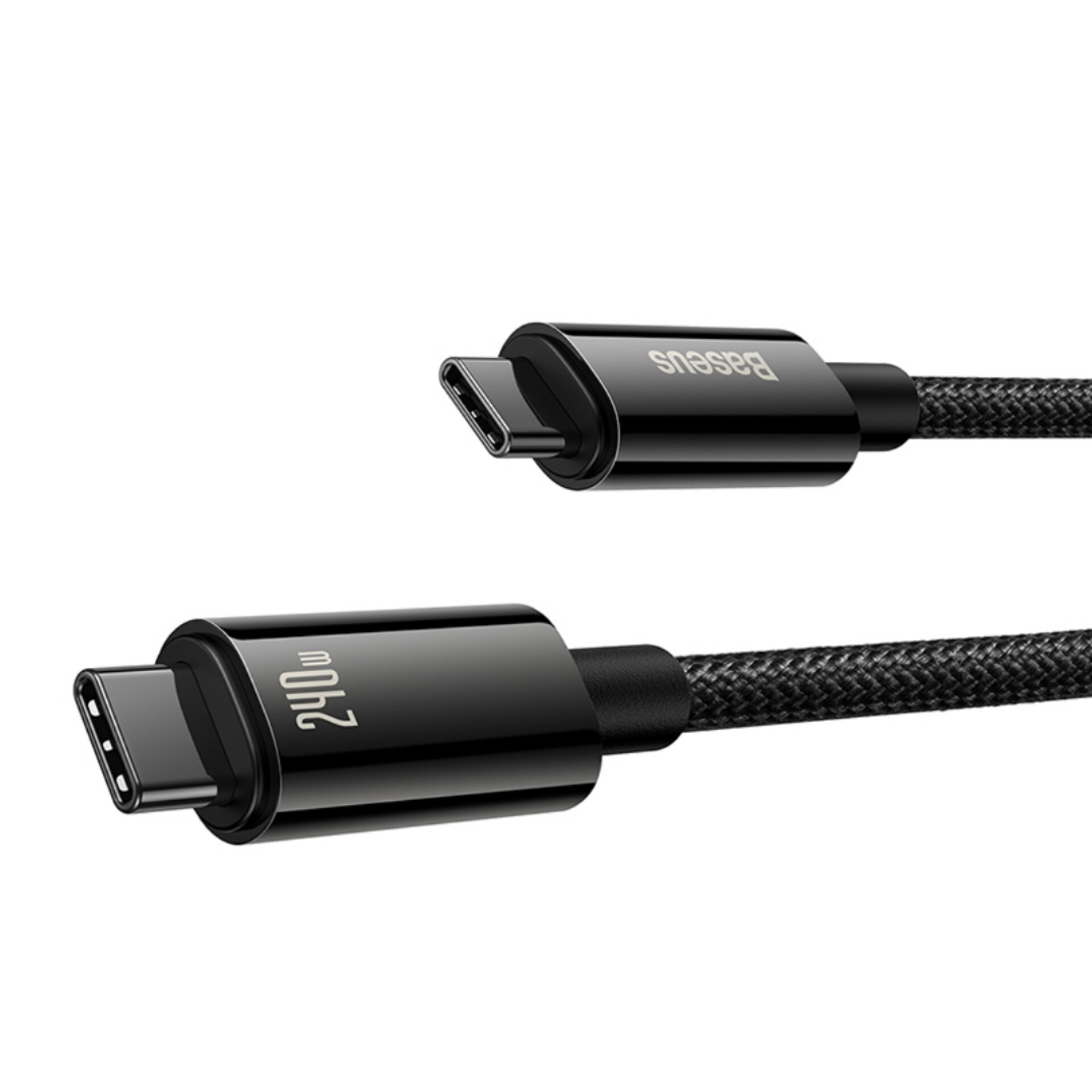 کابل تبدیل USB-C باسئوس مدل (TUNGSTEN GOLD (240W طول 2 متر