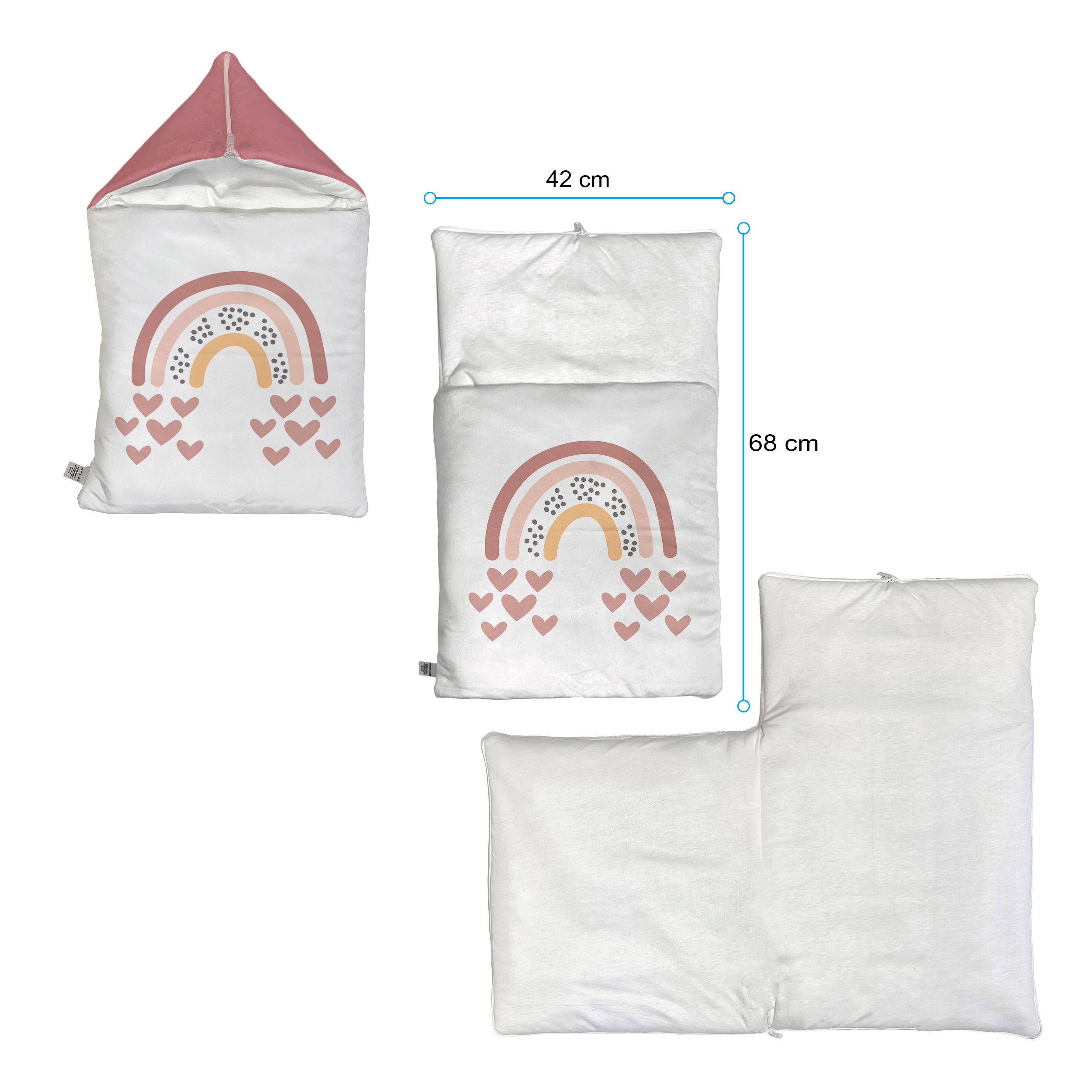 سرویس خواب 4 تکه مامزکیوتی مدل رنگین کمان SD-85