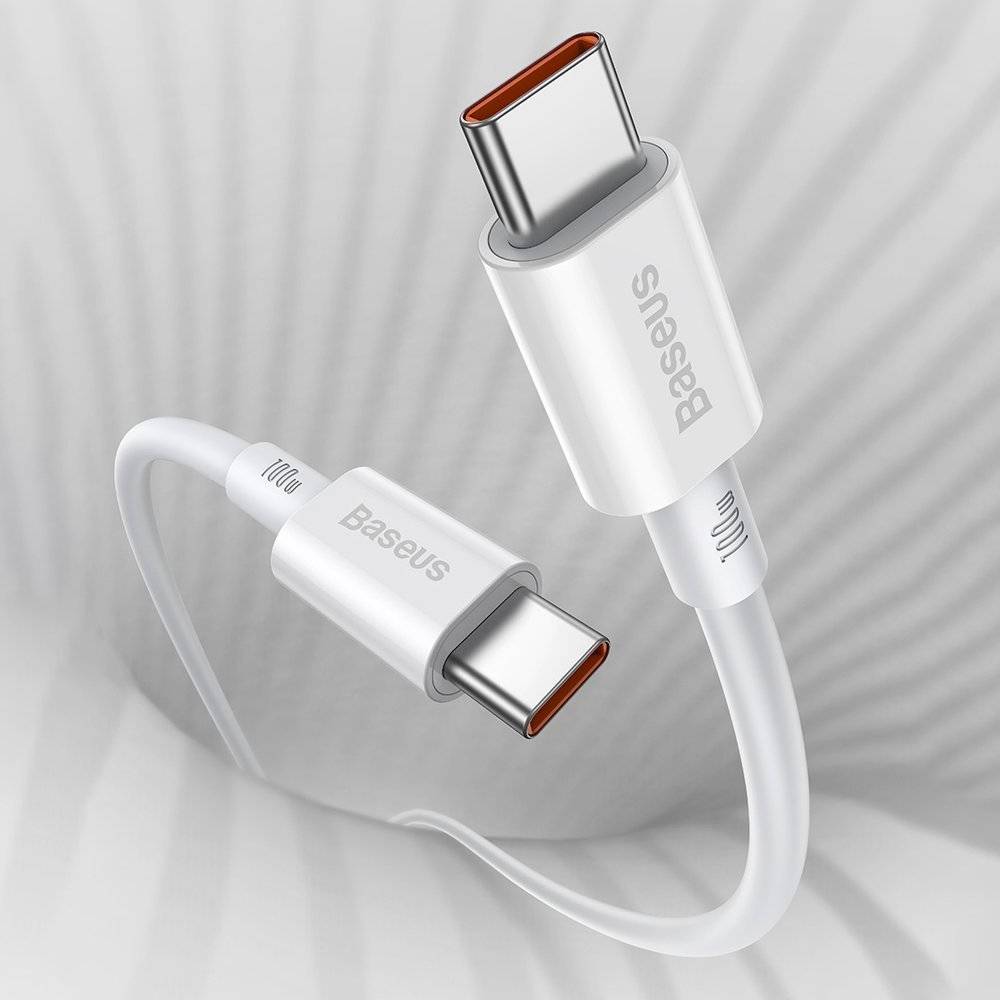 کابل USB-C به USB-C باسئوس مدل Superior-100W طول 1 متر