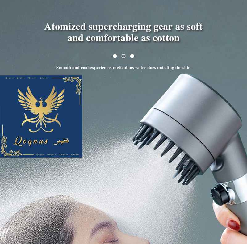 سردوش حمام ققنوس مدل Turbo-Massage لوکس