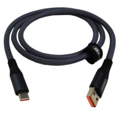 کابل تبدیل USB به USB-C پاور کیت مدل COTTON FAST CHARGE 6 طول 1 متر