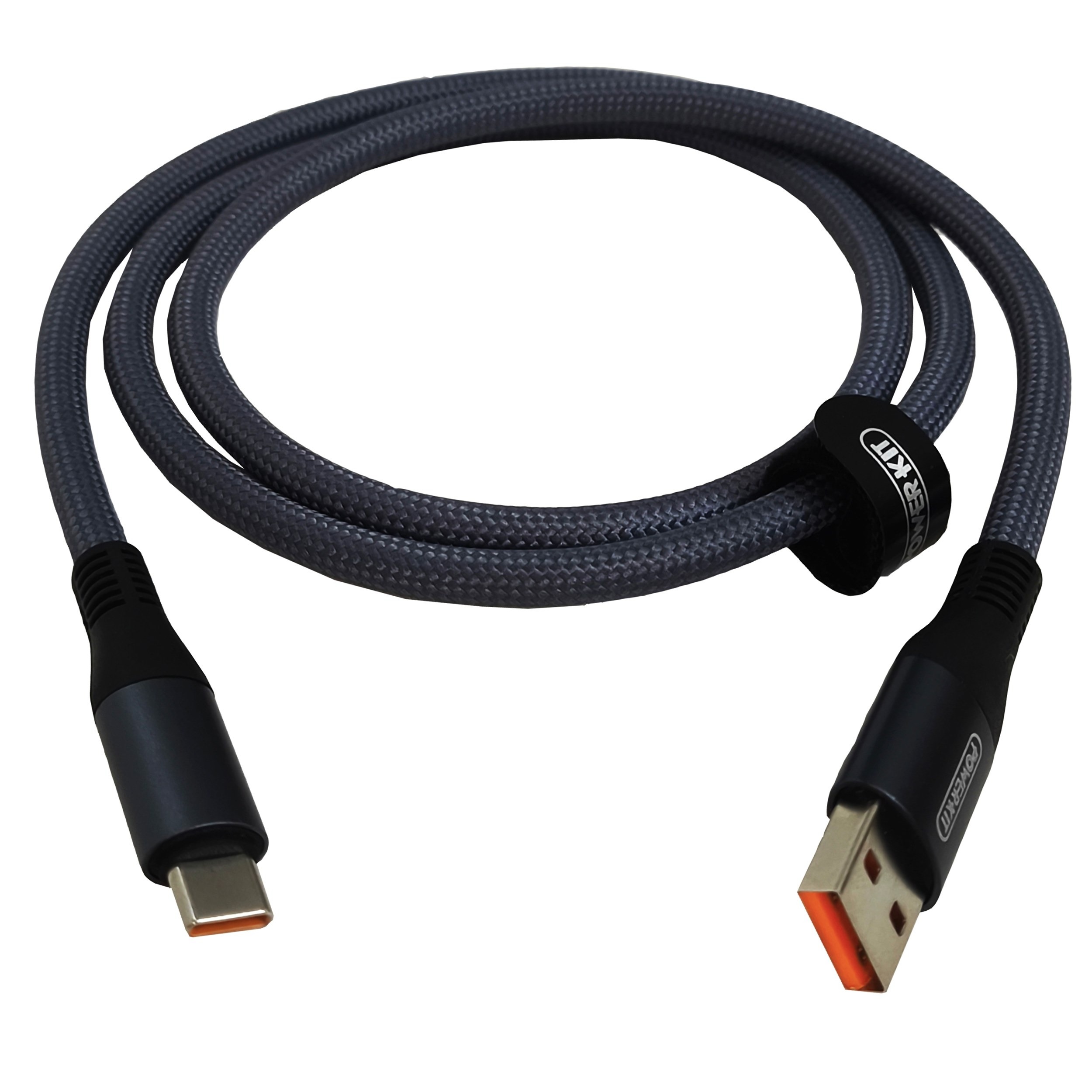 کابل تبدیل USB به USB-C پاور کیت مدل COTTON FAST CHARGE 6 طول 1 متر