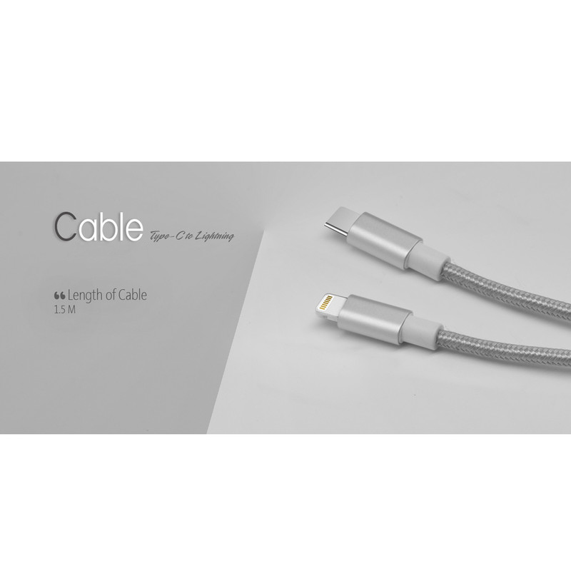 کابل تبدیل لایتنینگ به USB-C مدل 200 طول 1.5 متر