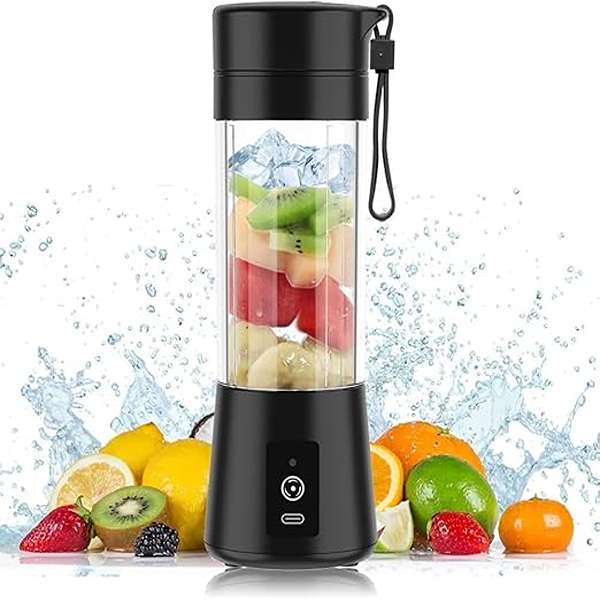 شیکر شارژی مدل A6 گنجایش 0.4 لیتر