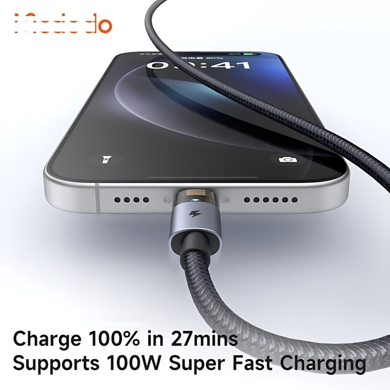 کابل تبدیل USB به USB-C مک دودو مدل CA-689 طول 1.2 متر
