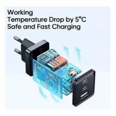 شارژر دیواری 70 وات مک دودو مدل CH-1543  به همراه کابل USB-C