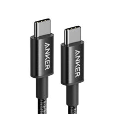 کابل تبدیل USB-C به USB-C انکر مدل Nylon A8752 طول یک متر