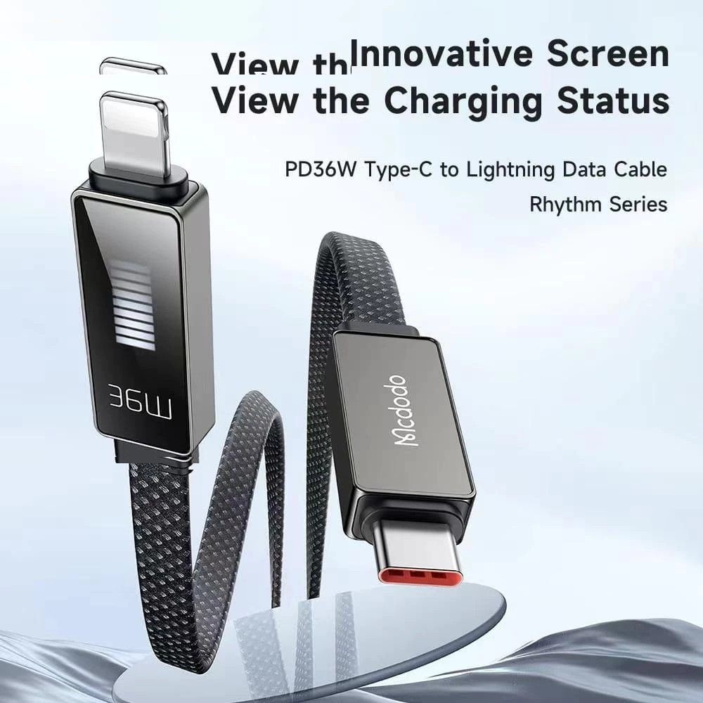 کابل تبدیل USB-C به لایتنینگ مک دودو مدل CA-496 طول 1.2 متر